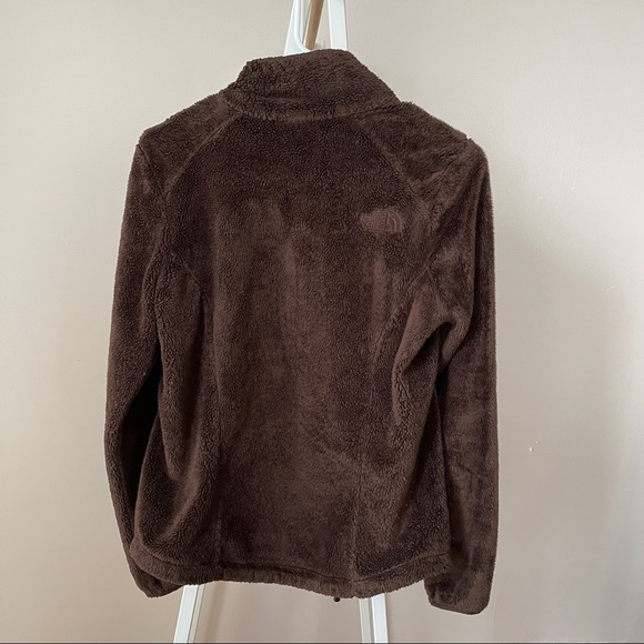 North Face Fluffy Brown Fleece Jacket - Picture 6 of 6